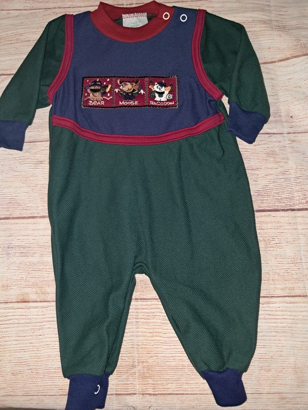 Y2k Healthtex Baby Romper Size 6-9 Months